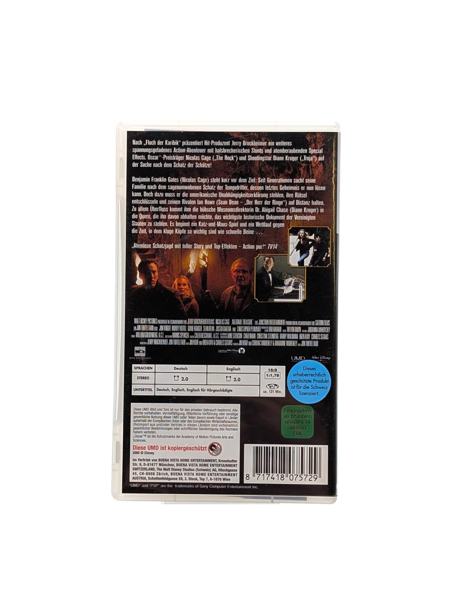 UMD Video Das Vermächtnis der Tempelritter