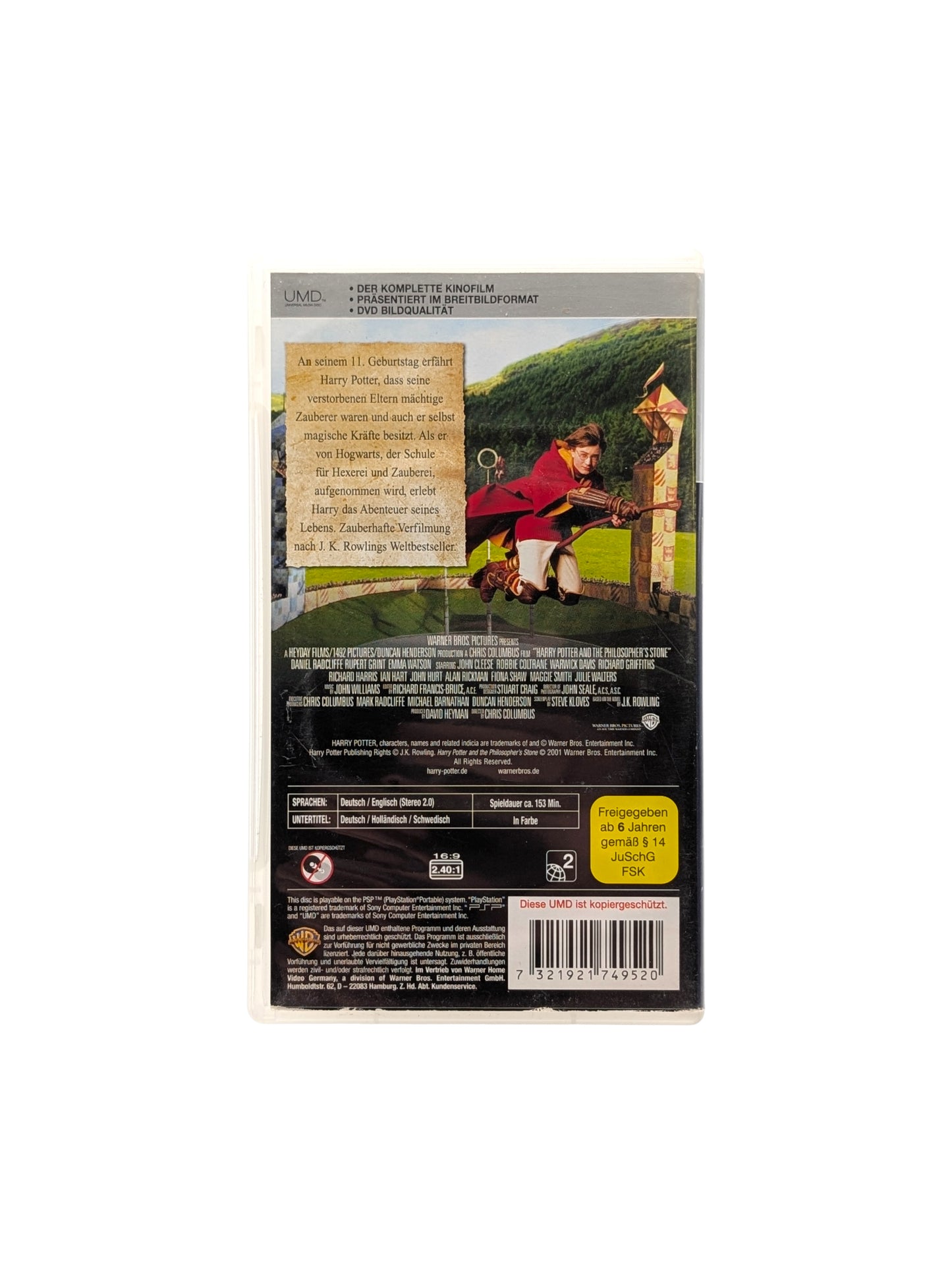 UMD Video Harry Potter und der Stein der Weisen
