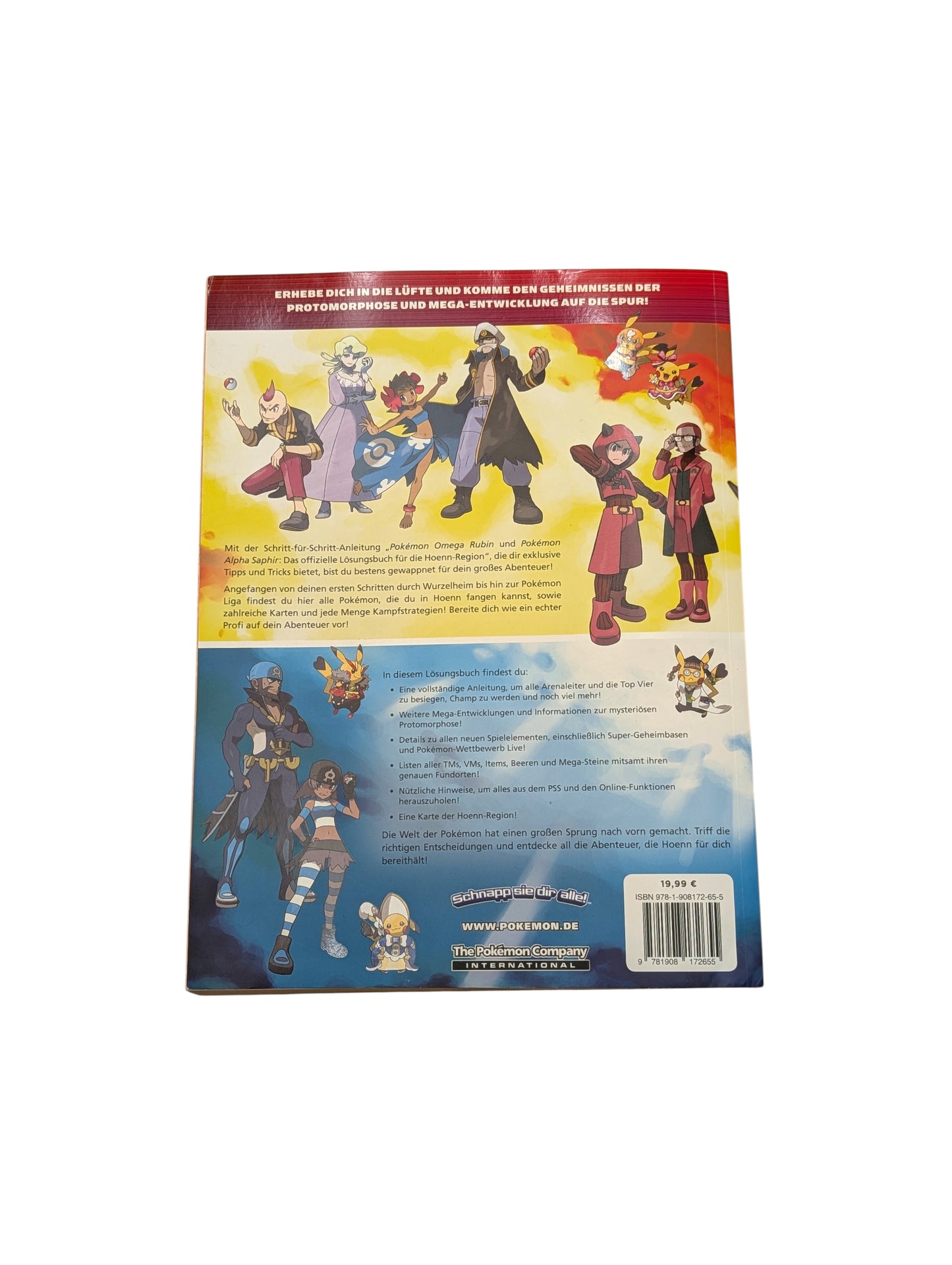 Pokémon Omega Rubin & Pokémon Alpha Saphir – Das offizielle Lösungsbuch