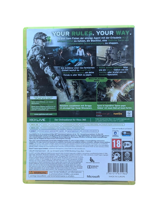 Tom Clancy’s Splinter Cell: Blacklist