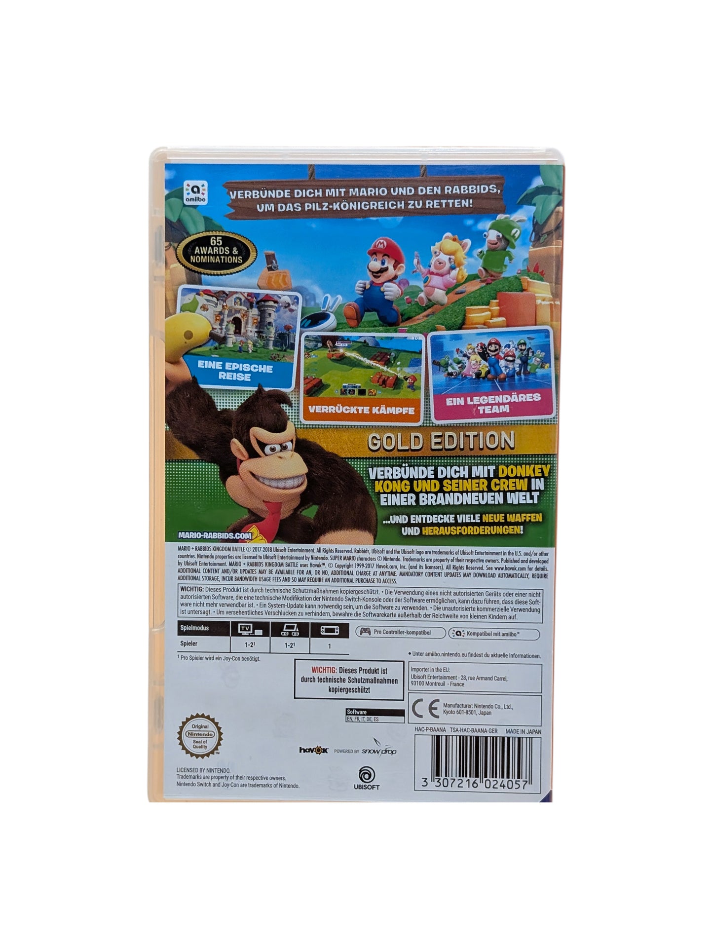 Mario + Rabbids Kingdom Battle Gold Edition