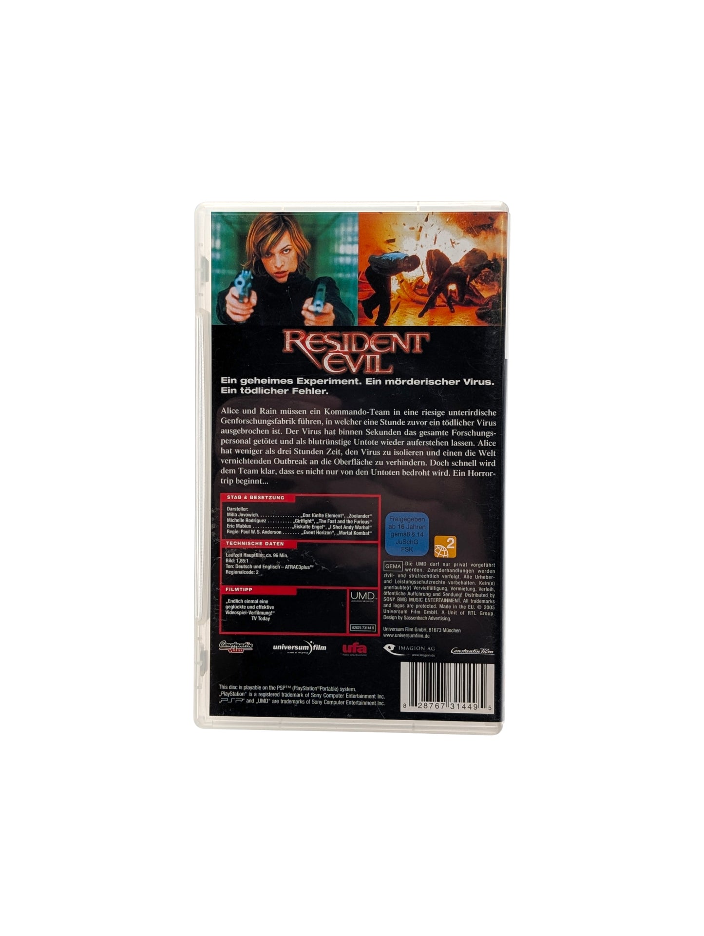 UMD Video Resident Evil