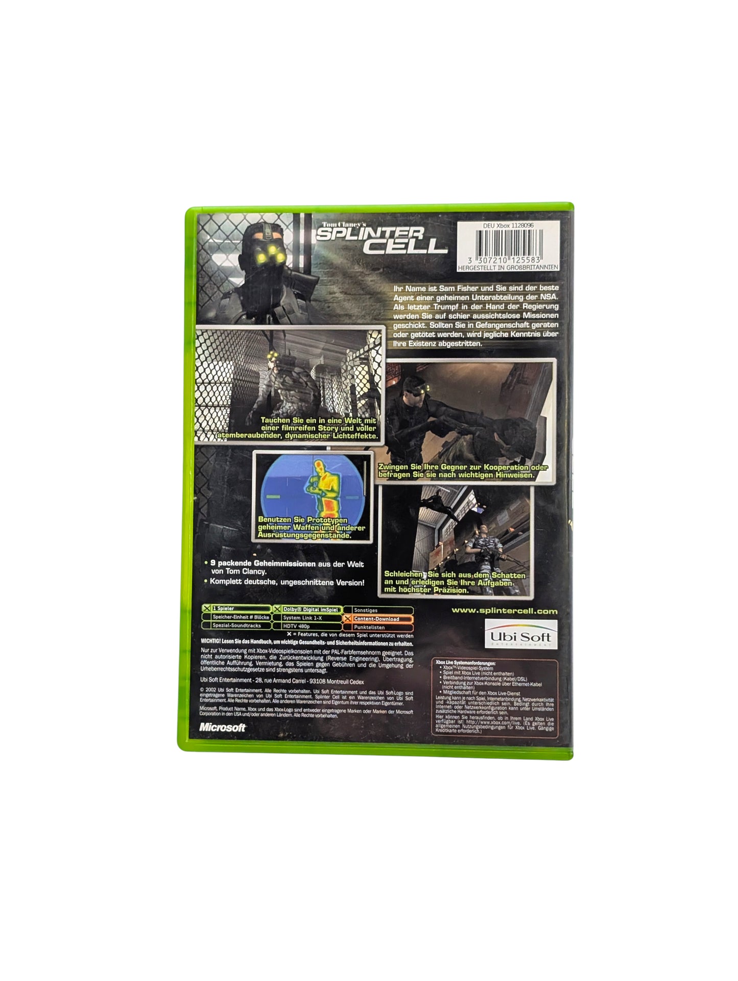 Tom Clancy’s Splinter Cell