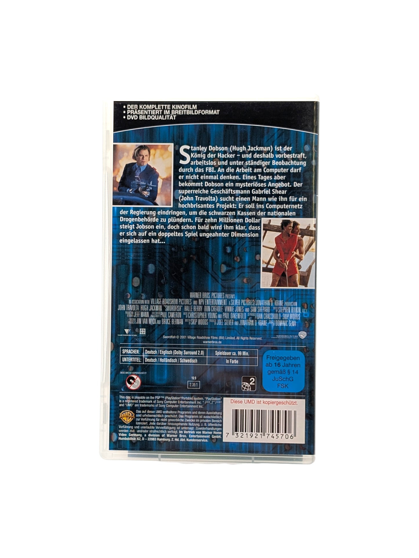 UMD Video Passwort: Swordfish