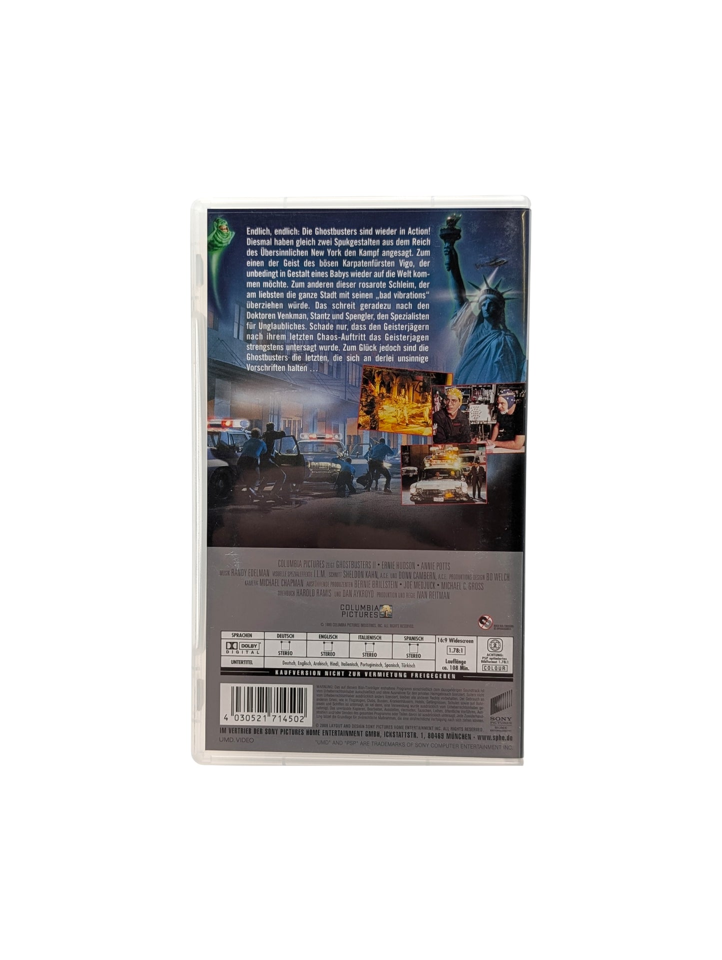 UMD Video Ghostbusters II