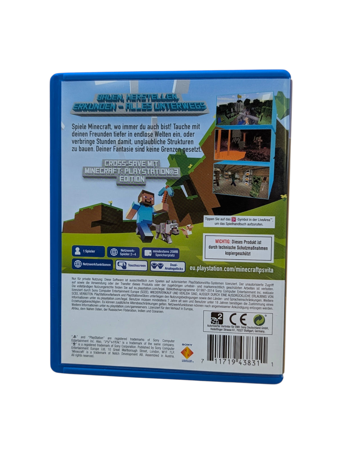 Minecraft: PlayStation Vita Edition