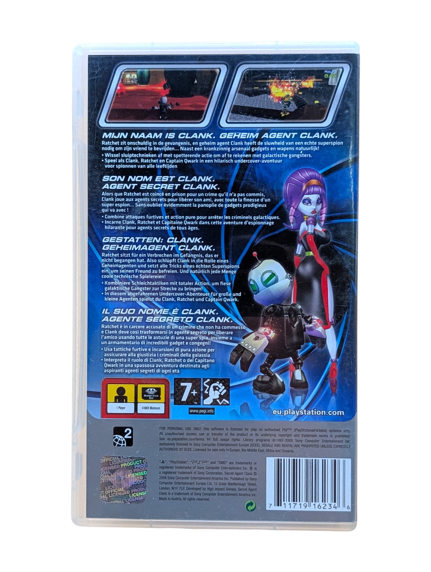 Secret Agent Clank