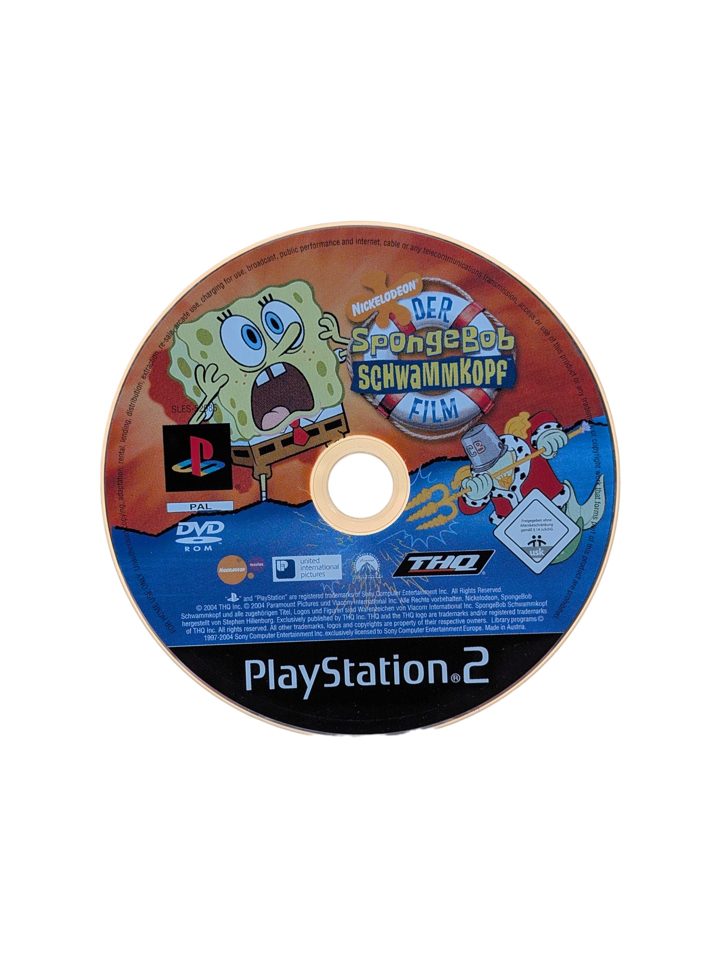 Der SpongeBob Schwammkopf Film PS2 Spiel