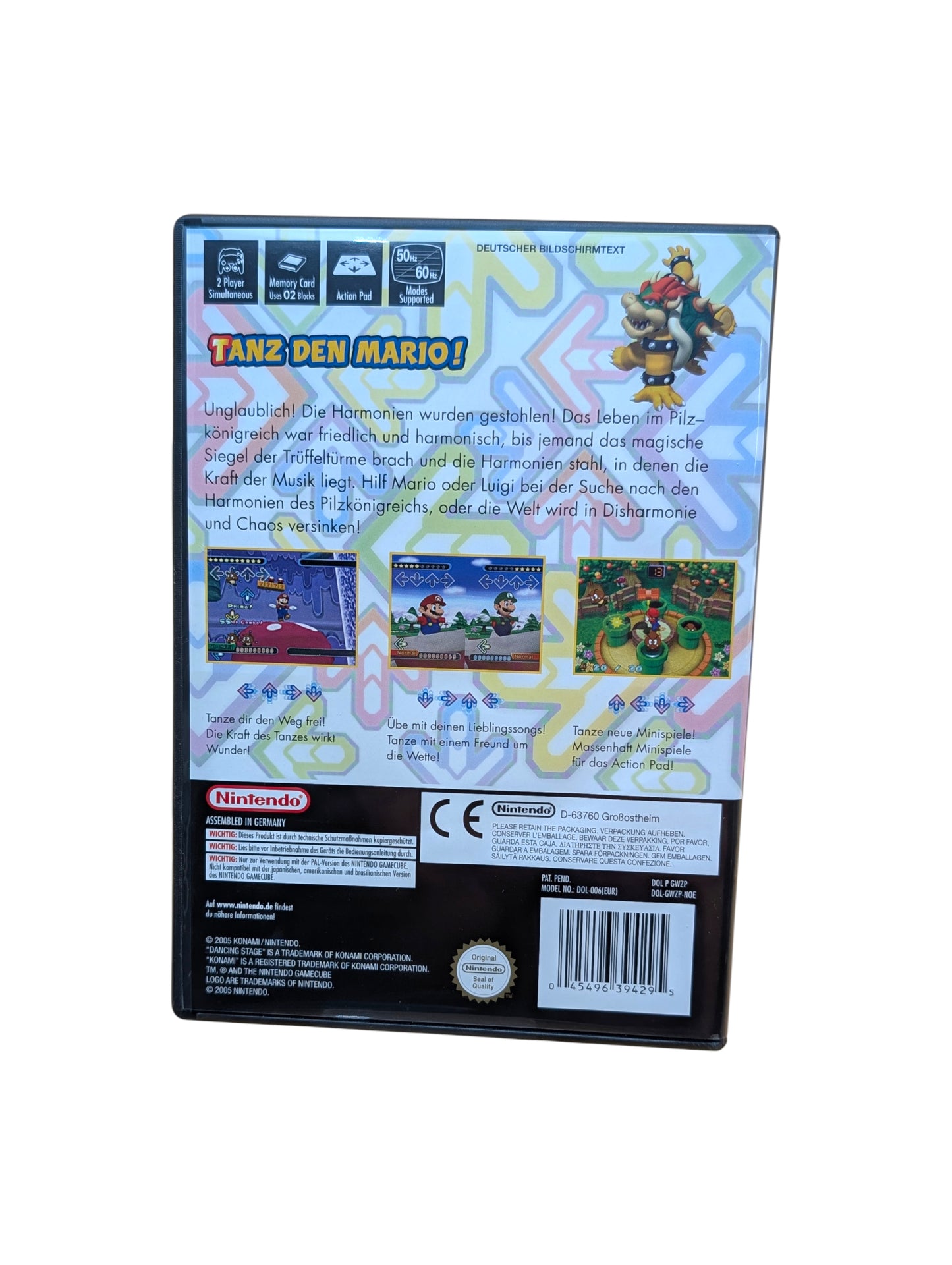 Dancing Stage Mario Mix Mit Tanzmatte