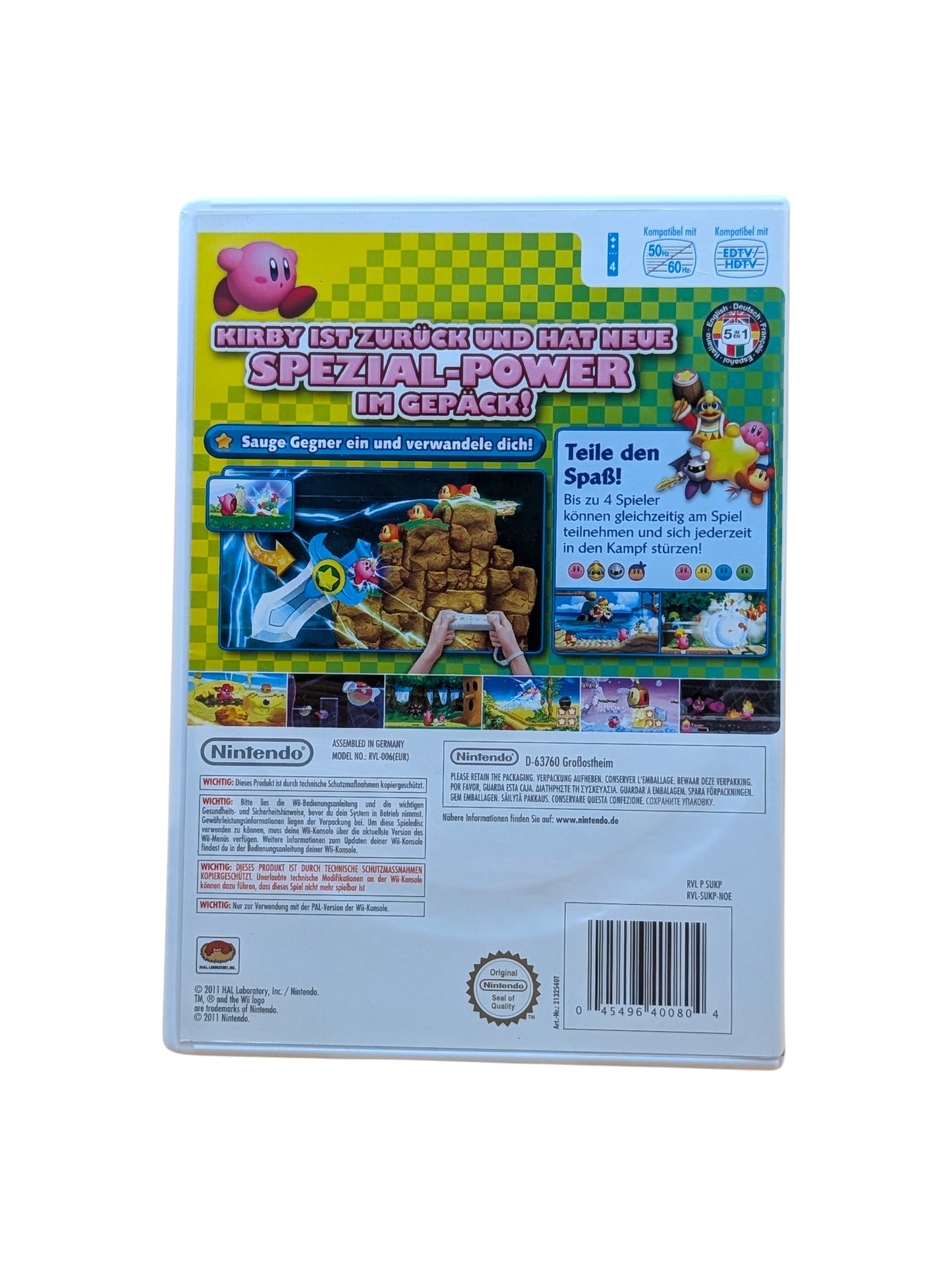 Kirby's Adventure Wii