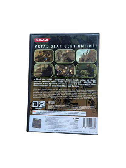Metal Gear Solid 3: Subsistence