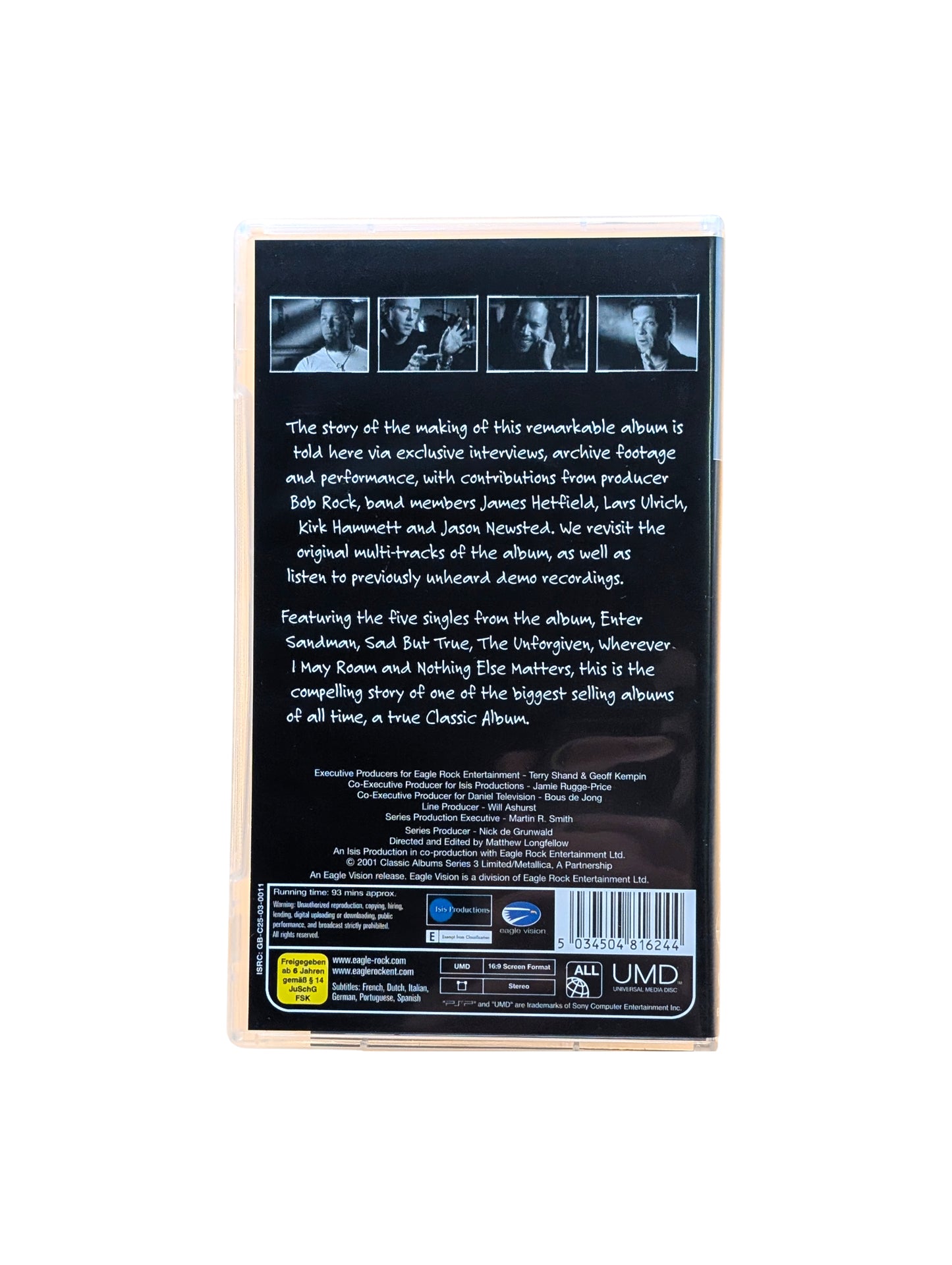 UMD Music Metallica – Classic Albums