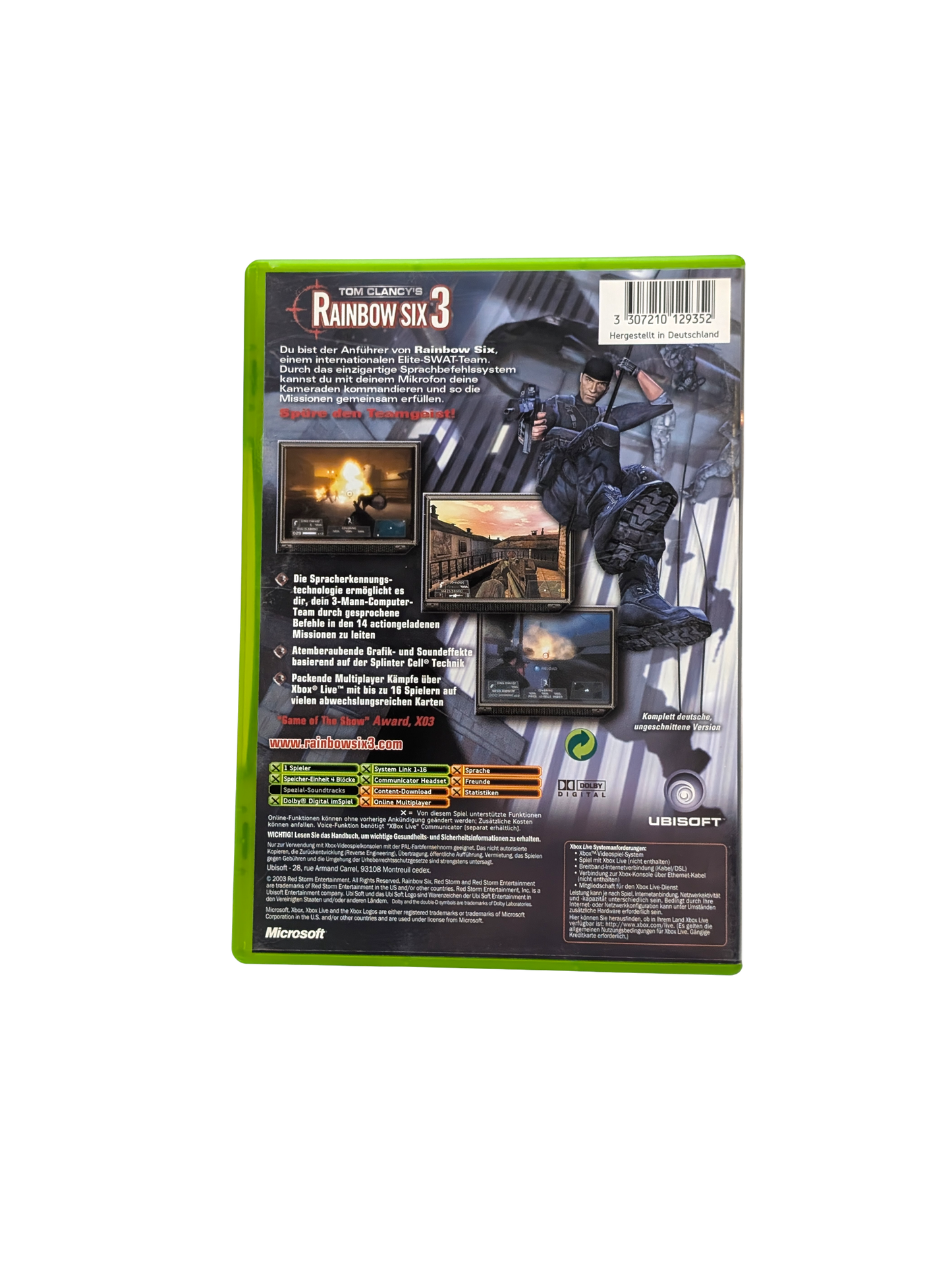 Tom Clancy’s Rainbow Six 3