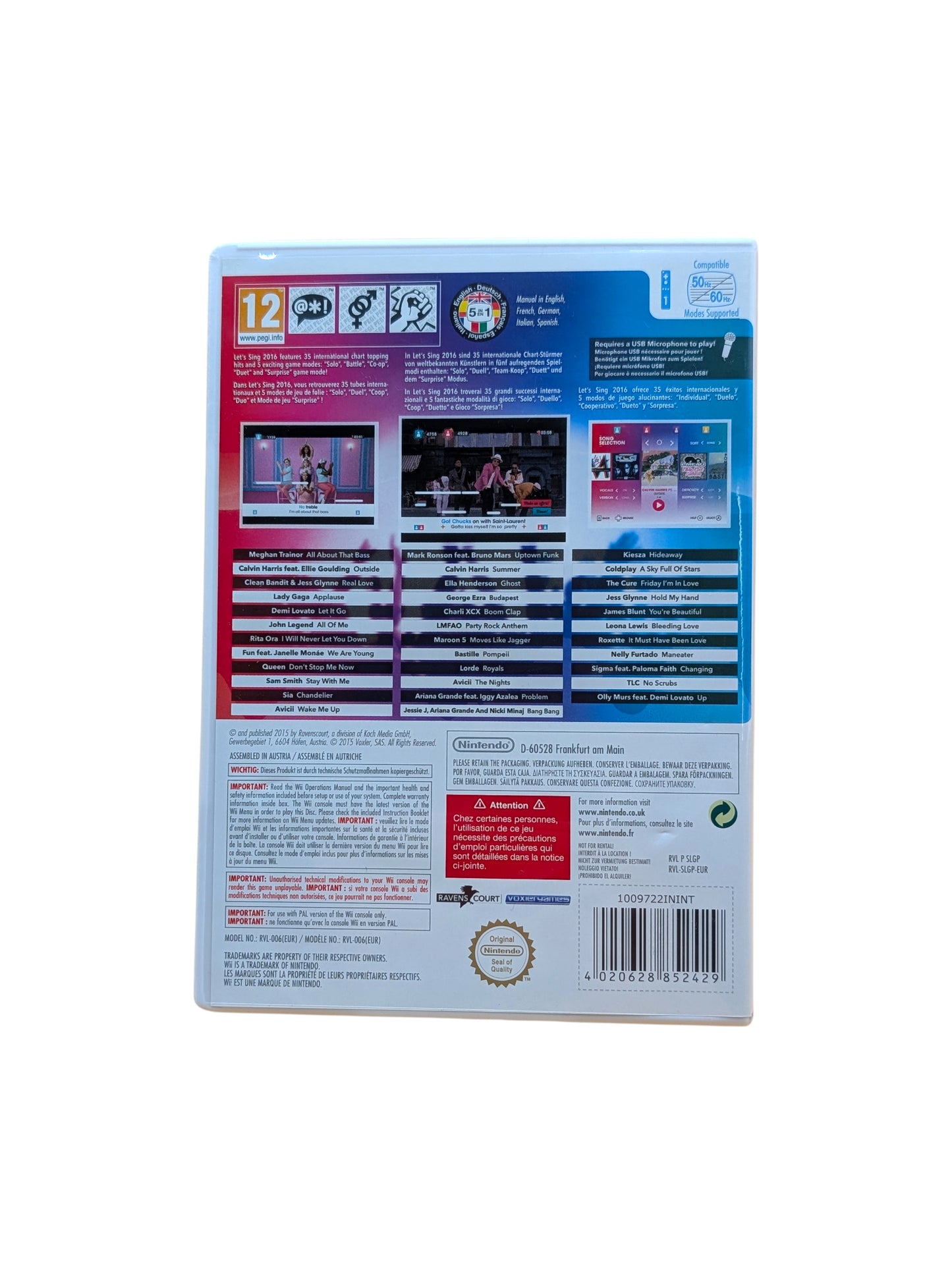 Let’s Sing 2016