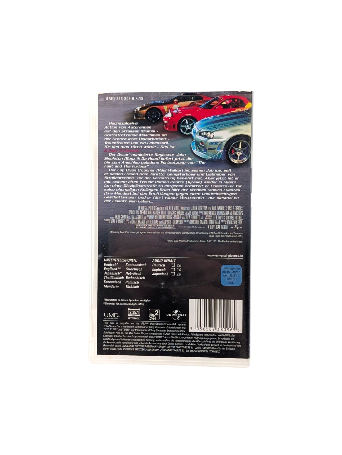 UMD Video 2 Fast 2 Furious